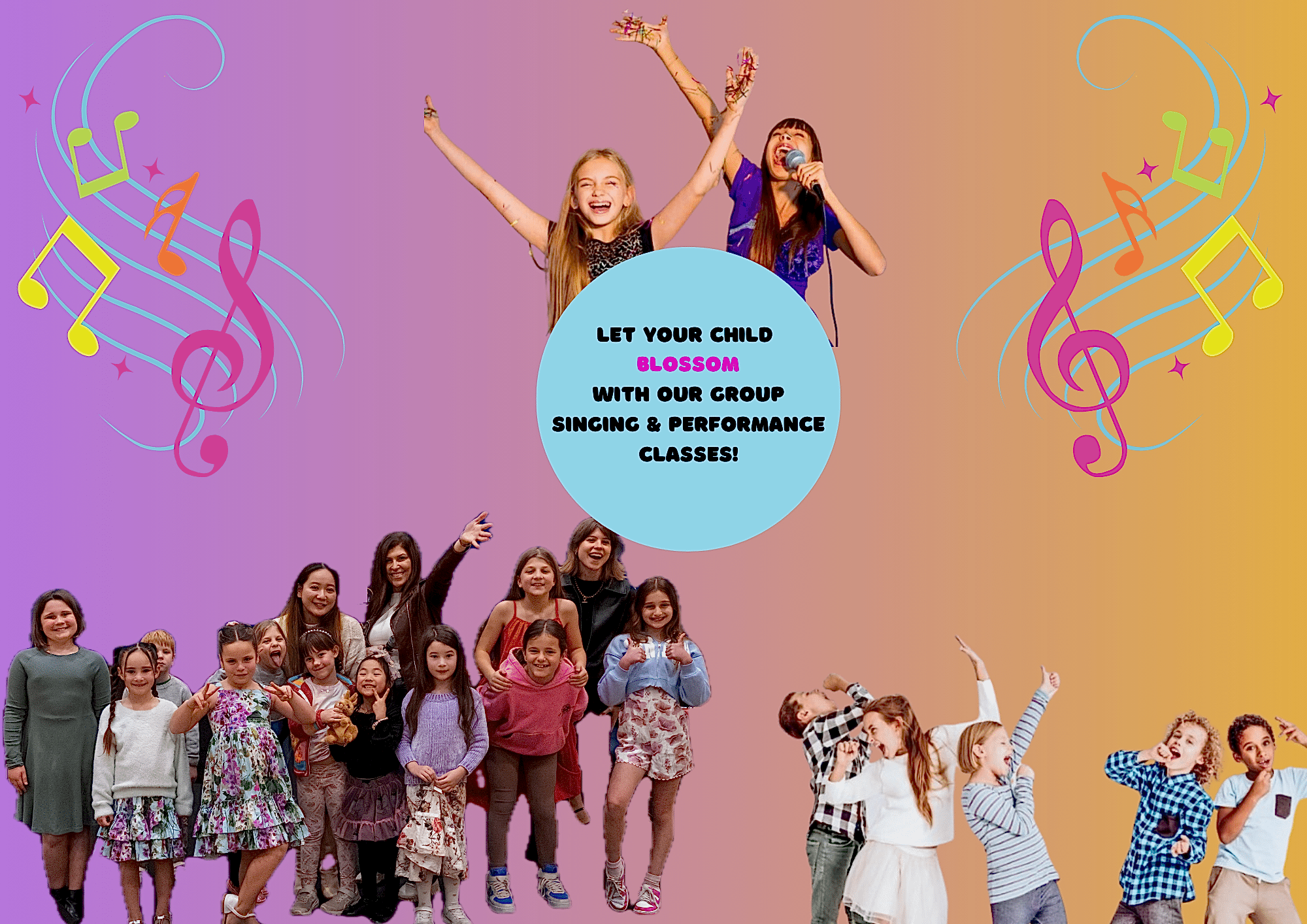 Kids Group Singing Lessons